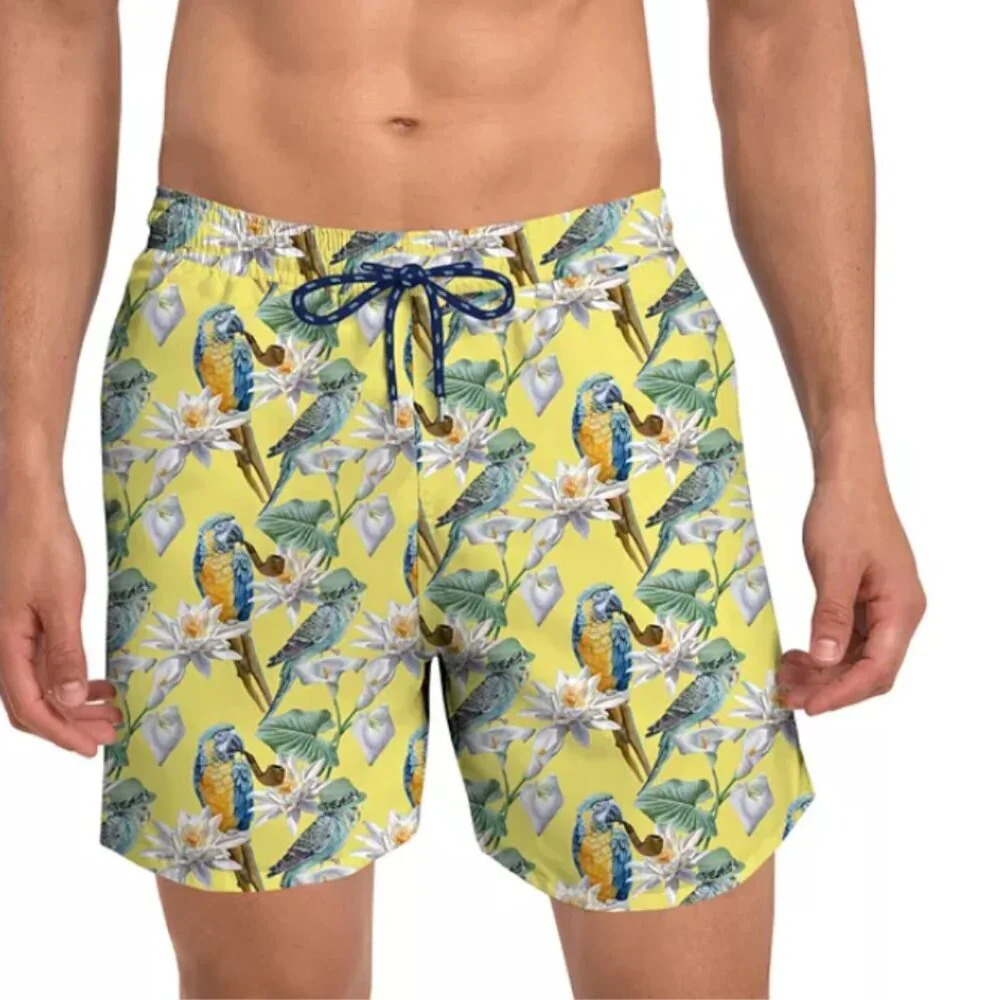 NICK GRAHAM Men's Modern Fit Quick Dry 6'' Swim Trunks size Medium